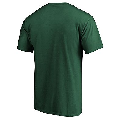 Men's Fanatics Branded Green Oakland Athletics Heart & Soul T-Shirt