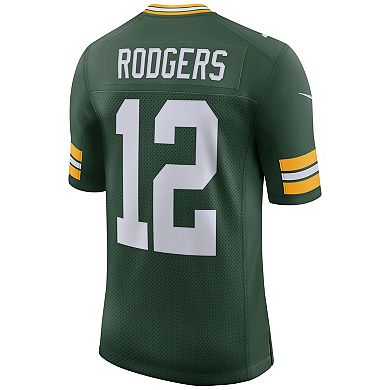 Men's Nike Aaron Rodgers Green Green Bay Packers Classic Limited Player Jersey