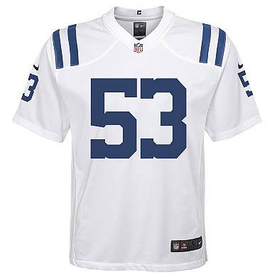 Youth Nike Shaquille Leonard White Indianapolis Colts Game Jersey