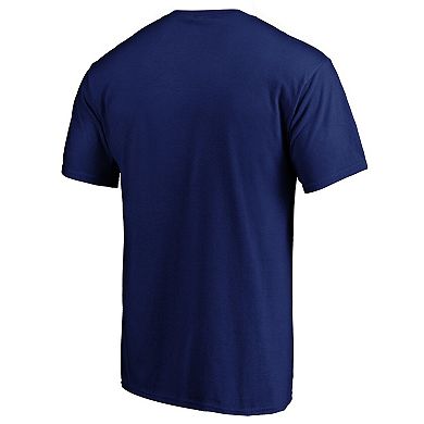 Men's Fanatics Branded Blue Toronto Maple Leafs Team Primary Logo T-Shirt