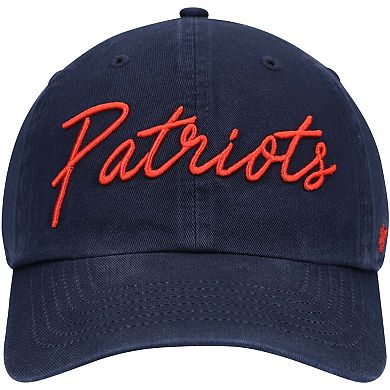 Women's '47 Navy New England Patriots Vocal Clean Up Adjustable Hat