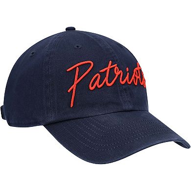 Women's '47 Navy New England Patriots Vocal Clean Up Adjustable Hat