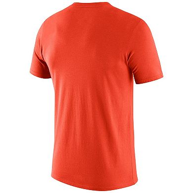 Men's Nike Orange Clemson Tigers Softball Drop Legend Slim Fit Performance T-Shirt
