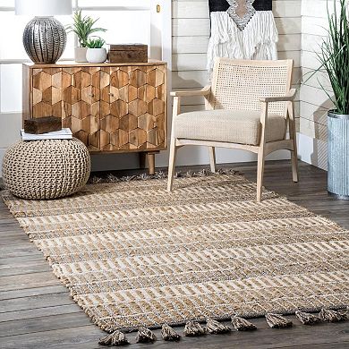 nuLOOM Kelvan Bar Striped Area Rug