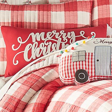 Levtex Home Road Trip Merry Christmas Throw Pillow