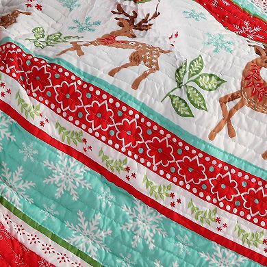 Levtex Home Let It Snow Quilted Throw