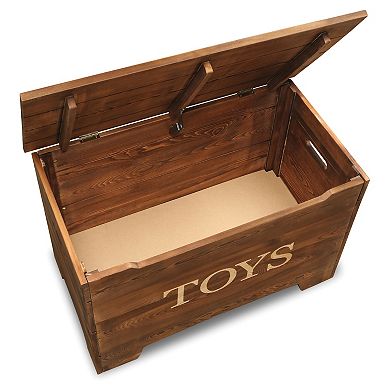 Badger Basket Solid Wood Rustic Toy Box