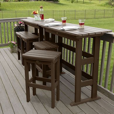 Highwood USA Lehigh 6-piece Bar Height Balcony Set