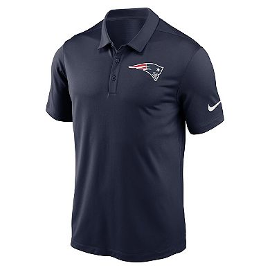 Men's Nike Navy New England Patriots Fan Gear Franchise Heat-Sealed Graphic Team Polo
