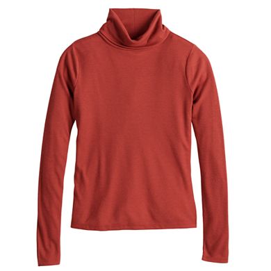 Juniors' SO® Long Sleeve Turtleneck Top