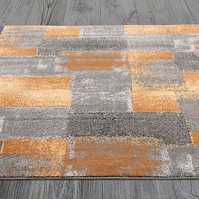 Art Carpet Twister Checkerboard Rug