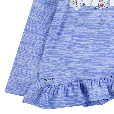 Toddler Girl Nike Dri-FIT Hooded Tunic & Leggings Set