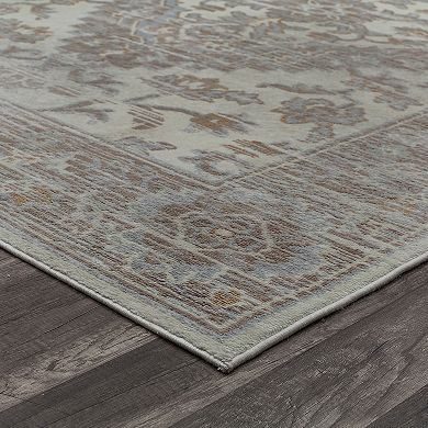 Rugs America White Wash Area Rug