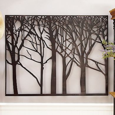 Stella & Eve Forest Tree Silhouette Wall Decor