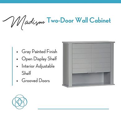 RiverRidge Home Madison Collection 2-Door Wall Cabinet