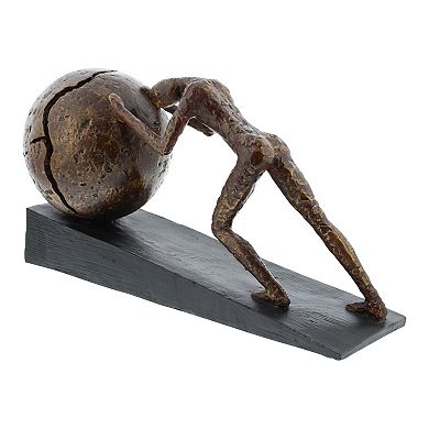 Stella & Eve Industrial Sisyphus Sculpture Table Decor