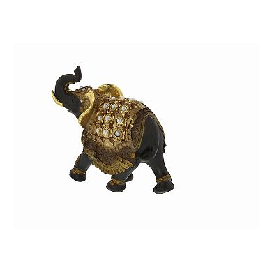 Stella & Eve Jeweled Elephant Sculpture Table Decor 3-piece Set