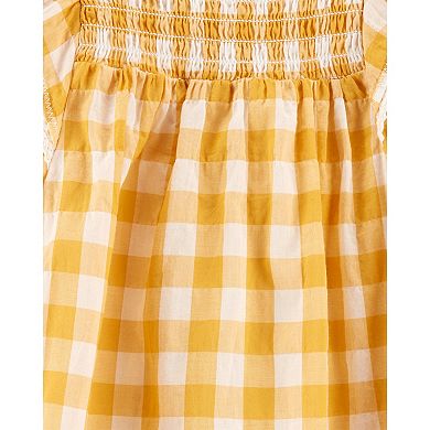 Baby Girl Carter's Gingham Lawn Dress