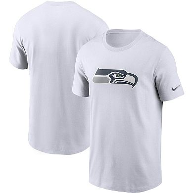 Men's Nike White Seattle Seahawks Primary Logo T-Shirt