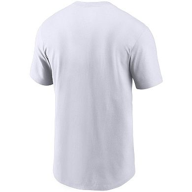 Men's Nike White Tennessee Titans Primary Logo T-Shirt