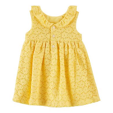 Baby Girl Carter's Eyelet Lace Dress