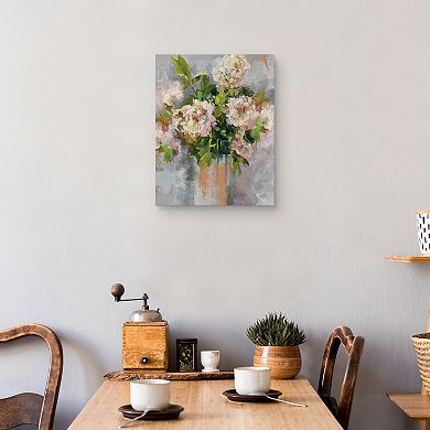 Master Piece Modern Floral I Coral Wall Art