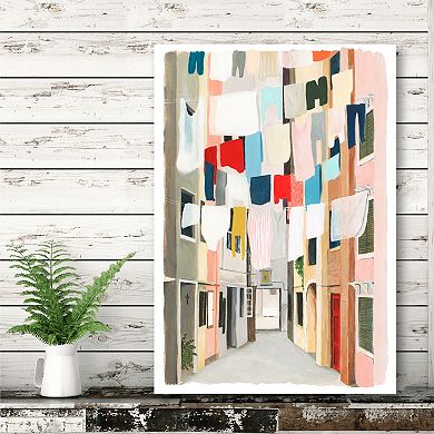 Courtside Market Laundry Day II Gallery Canvas Wall Art