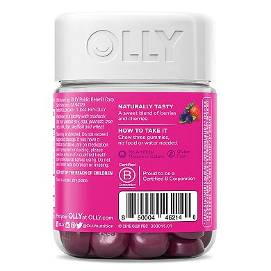 OLLY Active Immunity + Elderberry - Berry Brave