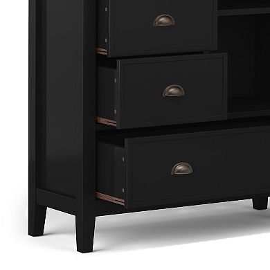 Simpli Home Redmond Medium Storage Cabinet