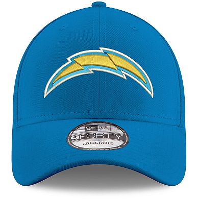 Men's New Era Powder Blue Los Angeles Chargers The League Logo 9FORTY Adjustable Hat