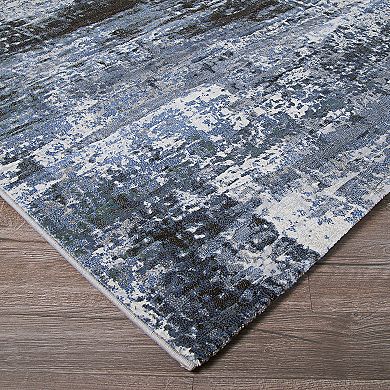 Couristan Easton Abstract Mosaic Slate Area Rug