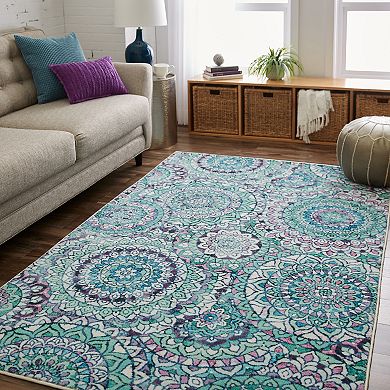 Mohawk® Home Prismatic Florence Medallion Rug