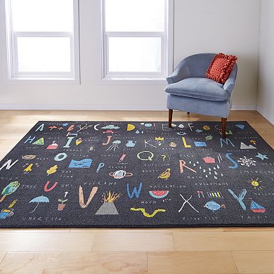 Mohawk Home Prismatic EverStrand ABC Letters Rug