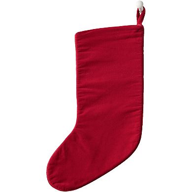 Lands' End Needlepoint Christmas Stocking