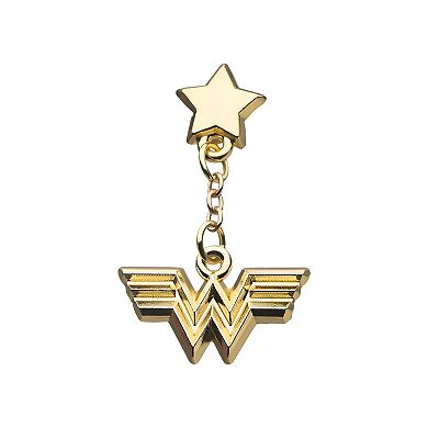 DC Comics Wonder Woman 1984 Stainless Steel Dangle Earrings 