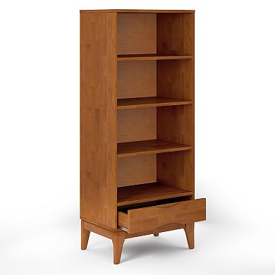 Simpli Home Harper 4-Shelf Bookcase