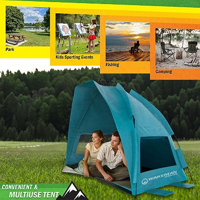 Wakeman Outdoors Pop Up Beach Tent