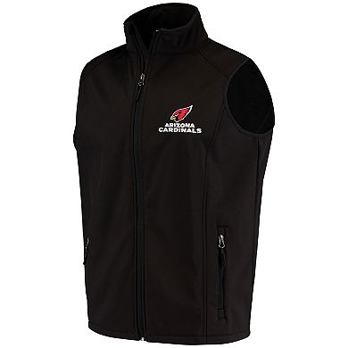 Men's Dunbrooke Black Arizona Cardinals Circle Archer Softshell Full-Zip Vest