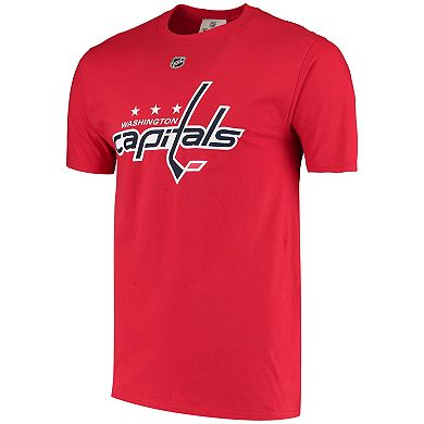 Men's Fanatics Branded Evgeny Kuznetsov Red Washington Capitals Name & Number T-Shirt