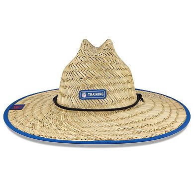 Men's New Era Natural New York Giants 2020 NFL Summer Sideline Official Straw Hat