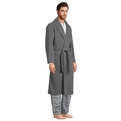 Men's Lands' End Fleece Robe