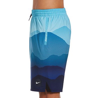 Big & Tall Nike Swim Landscape Vital 9-inch Volley Shorts