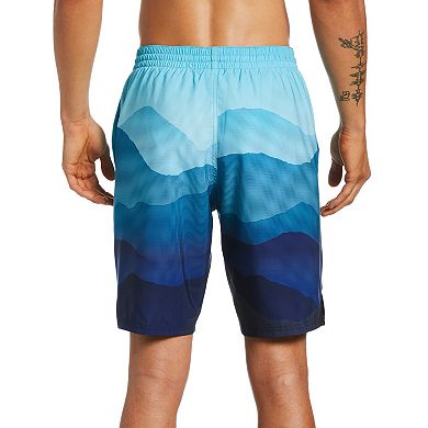 Big & Tall Nike Swim Landscape Vital 9-inch Volley Shorts