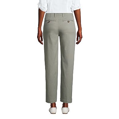 Petite Lands' End Wide Leg Ankle Pants