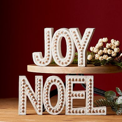 Melrose Noel & Joy Decor 2-pc. Set