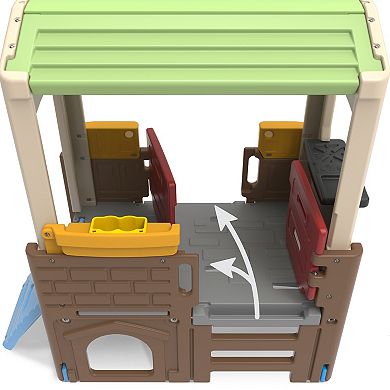 Simplay3 Young Explorers Indoor/Outdoor Discovery Playhouse