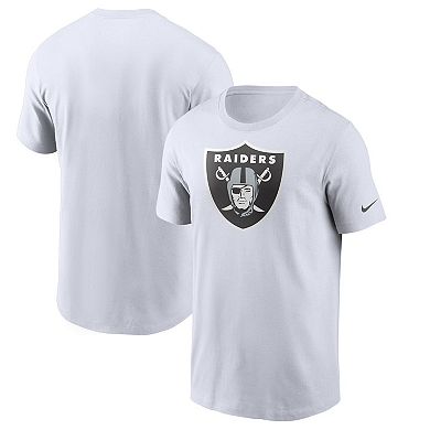 Men's Nike White Las Vegas Raiders Primary Logo T-Shirt