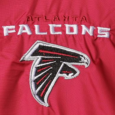 Men's Dunbrooke Red Atlanta Falcons Logo Legacy Stadium Full-Zip Jacket