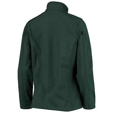 Women's Green Green Bay Packers Full-Zip Sonoma Softshell Jacket