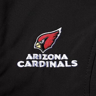 Women's Black Arizona Cardinals Full-Zip Sonoma Softshell Jacket